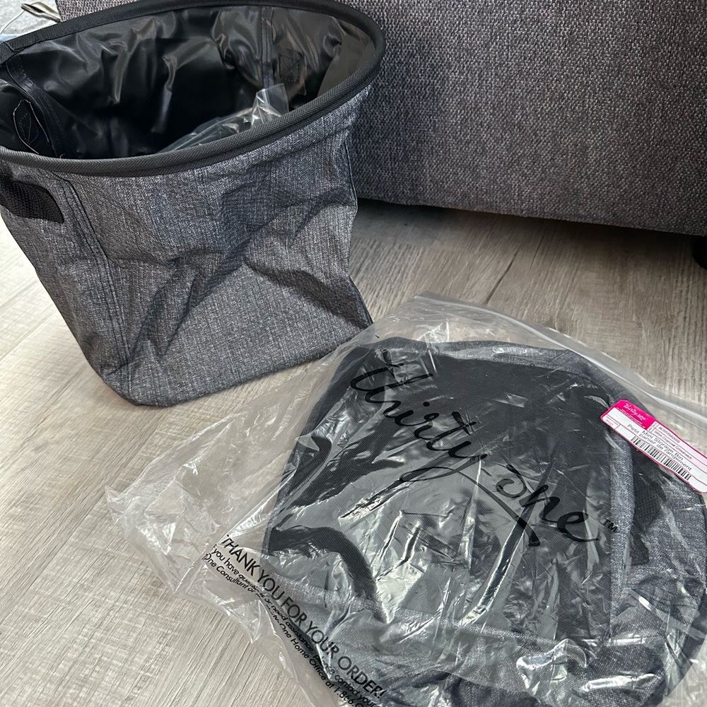 Thirty-One Gray Storage Bin Set